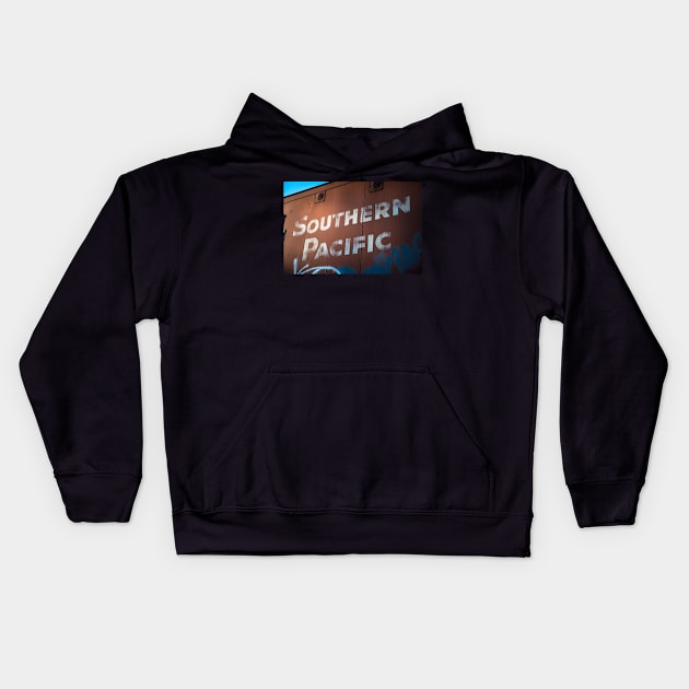 Southern Pacific Kids Hoodie by Bonita Vista Photography